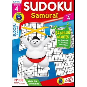 SUDOKU SAMOURAÏ NIVEAU 4