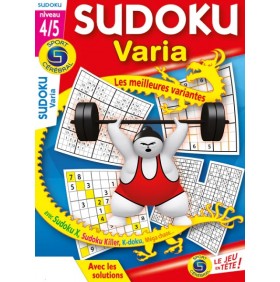 SUDOKU VARIA NIVEAU 4/5