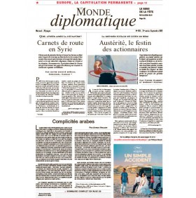 LE MONDE DIPLOMATIQUE