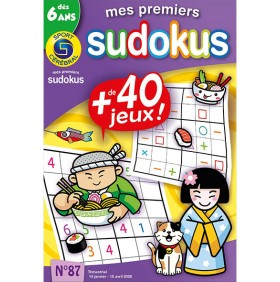 MES PREMIERS SUDOKUS